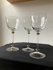 Theresienthal Bavaria 1421 FUTURA Gold Meisterglas, 3 Rotweingläser, neu
