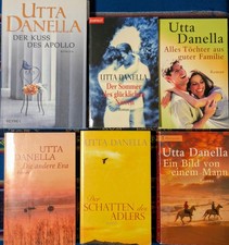 6 Bücher von Uta Danella - 1x Gebunden / 5x Taschenbuch