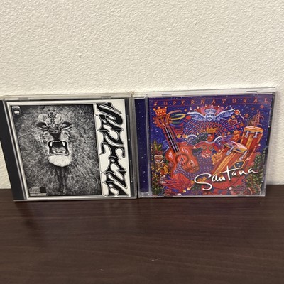 SANTANA- SELF TITLED CD COLUMBIA & SUPERNATURAL Both Discs are  Excellent 