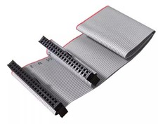 40Pin IDE Female to Female Hard Drive DOM disk Extension 40pin Ribbon Cable 45cm