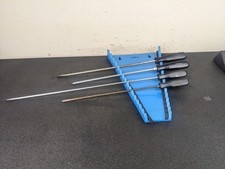 Bc721 Snap-on Tools Long Cabinet Screwdriver Set Vintage Black Hard From Scd80