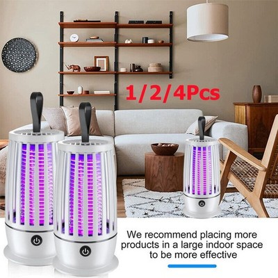Electric Mosquito Insect Fly Bug Zapper Killer LED Light Trap Pest Control Lamp