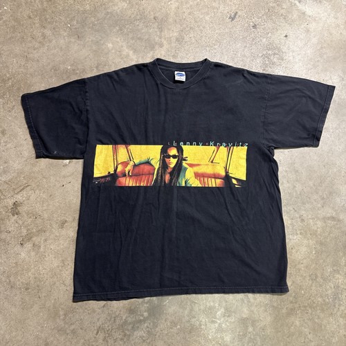 Lenny Kravitz — Shirt Black Music Box Logo