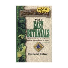 TSR Forgotten Realms Novel Double Diamond Triangle Saga #8 - Easy Betrayals VG