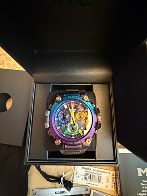 Casio G-Shock MT-G MTG-B3000DN-1ACR Black/Multicolor Watch w/ Box