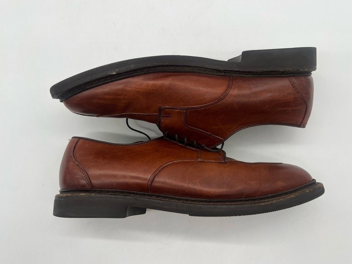 Allen Edmonds Walton Mens Size 9D Brown Leather Split Toe 