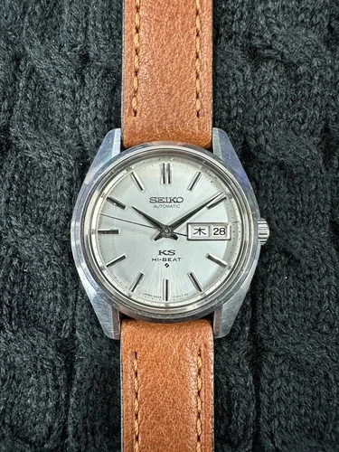 New ListingKing Seiko 5626-7000 Medallion Hi-Beat Automatic Watch White Dial 36mm Vintage