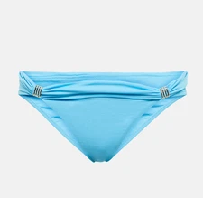 Melissa Odabash Woman's Greanada Bikini Bottoms Blue Size 8 NWOT