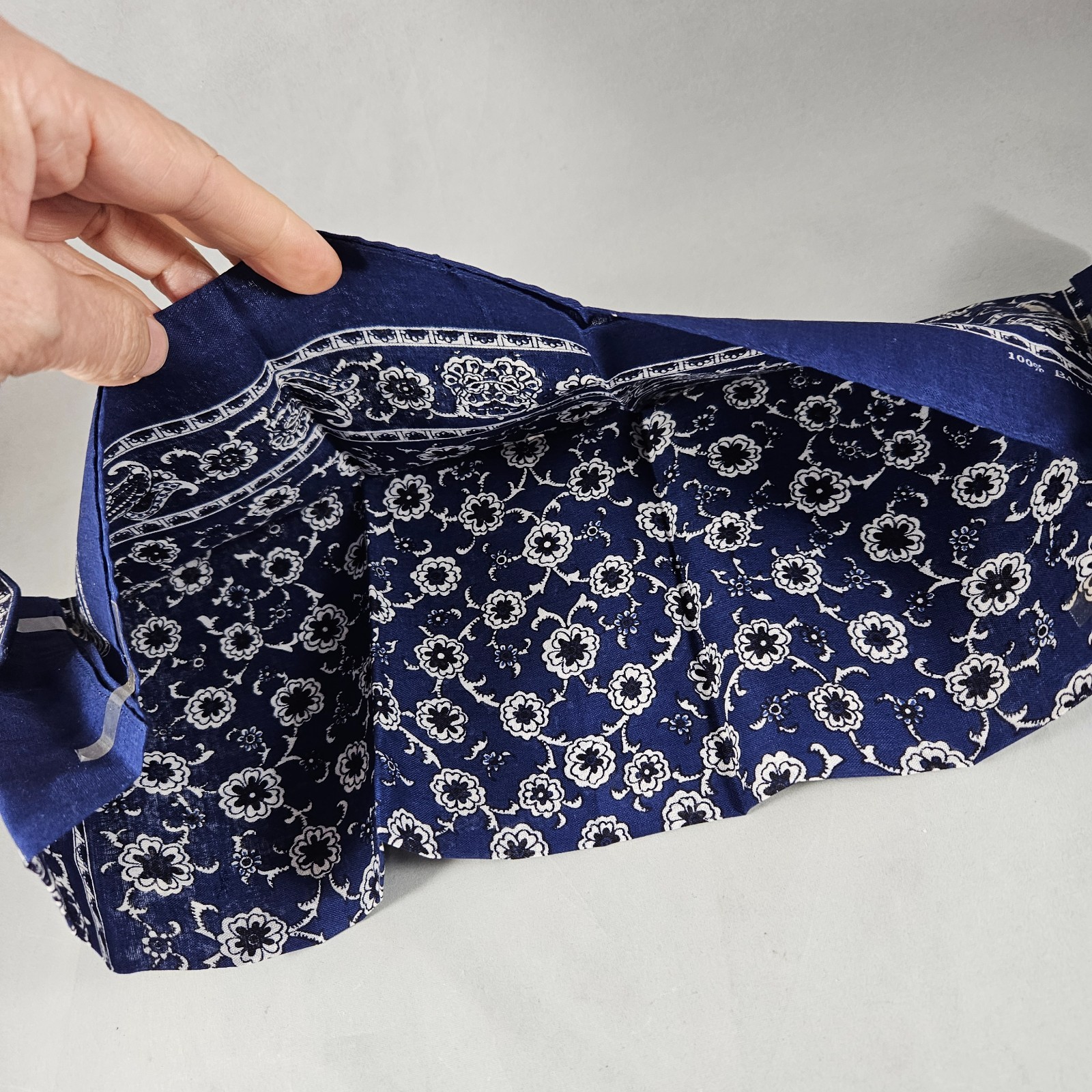 Vtg German Stoneware Empty Bottle Salt Glaze Schmalzerfranzl Stopper Bandana Set