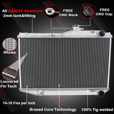 3 Row Aluminum Radiator For 1983 84-1987 TOYOTA COROLLA AE86 Petrol 1.6L MANUAL