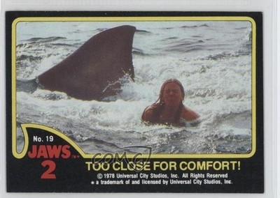 1978 Topps Jaws 2 Too Close for Comfort! #19 0f8
