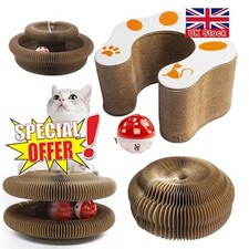 Kitty Kurlz Cat Toy Cat Accordion Magic Organ Cat Scratching Board Cat Toy Ball