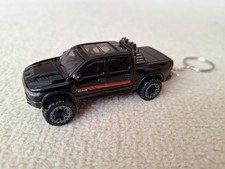 Schlüsselanhänger Dodge Ram 1500 Pickup 4x4 Black Edition Allrad 2023 Hot Wheels