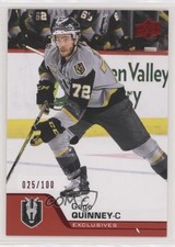 2020-21 Upper Deck AHL Exclusives 25/100 Gage Quinney #21 0h74