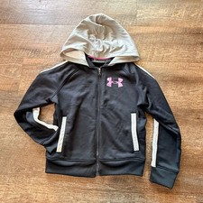 Under Armour Girls Zip Up Jacket Size Youth XS