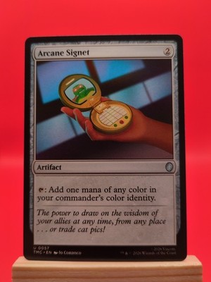 Arcane Signet NON Foil Teenage Mutant Ninja Turtles TMNT TMC MTG Magic