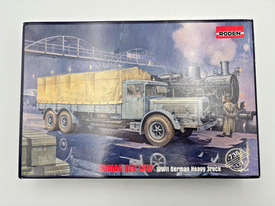 Roden 1/72 Vomag 8 LR LKW WWII Heavy Truck Kit 738 King of Highways SEALED