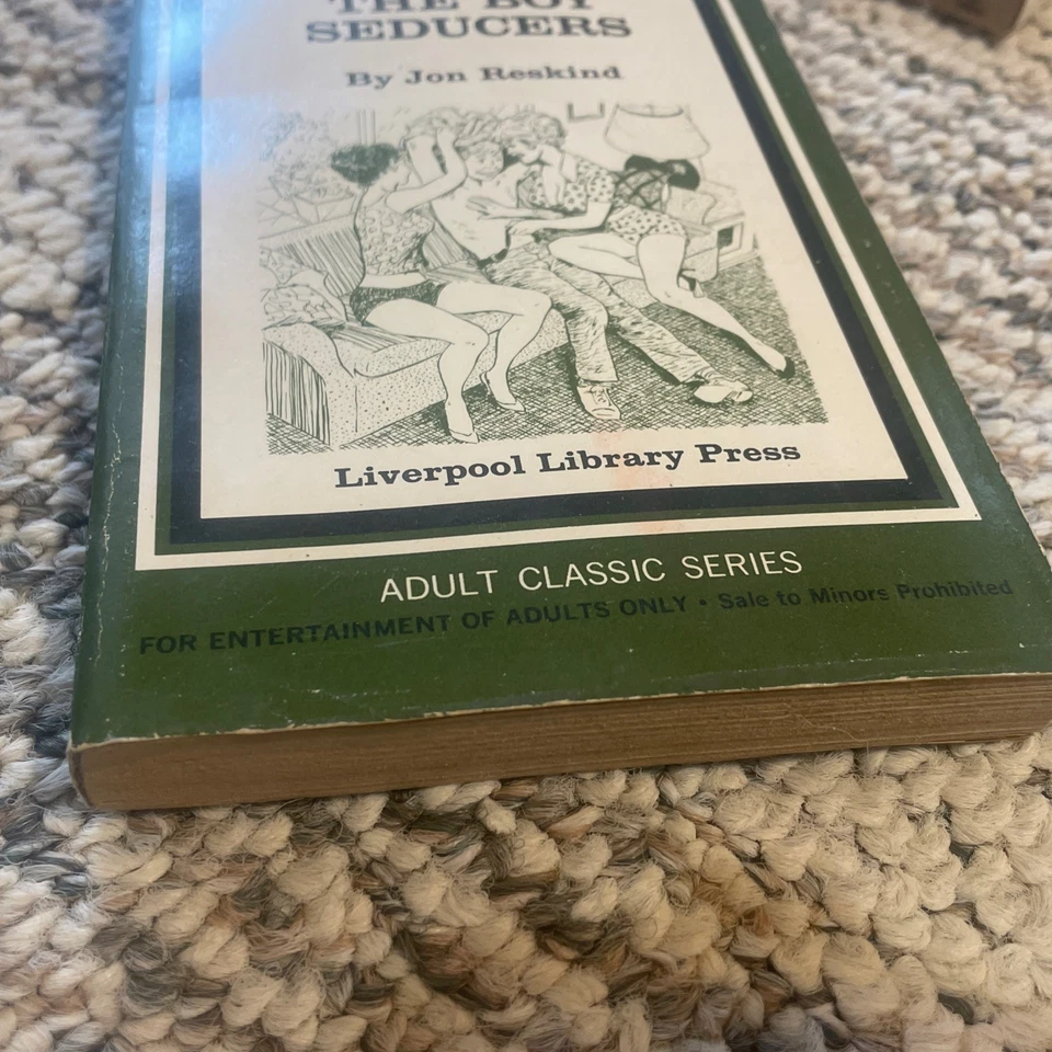 Vintage Adult Paperback Book Sleaze Smut Liverpool Press 1970’s - Imagem 3 de 4