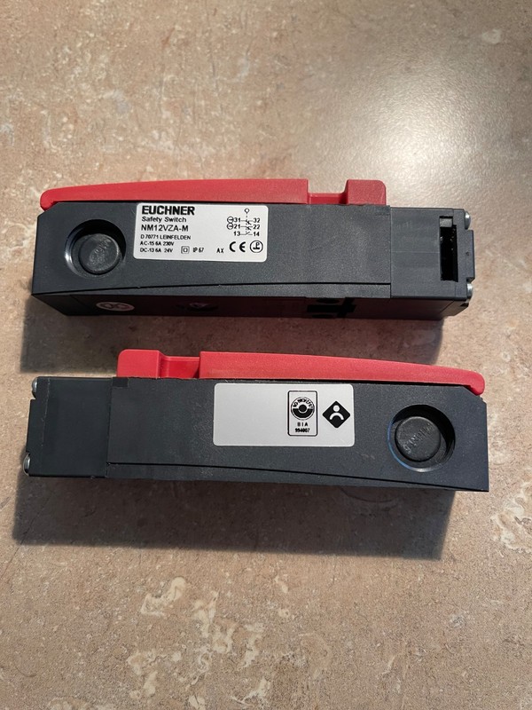 LOT 2 PCS. - Euchner NM Safety Switch NM12VZA-M