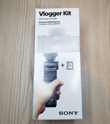 Sony ACCVC1 Vlogger Kit Wireless Shooting Grip Tripod + 64GB SD