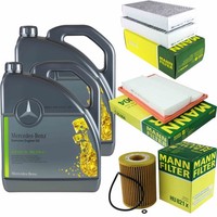 Inspektionspaket 10L MB 5W-30 229.51 FüR Mercedes W251 V251 R 320 CDI X164