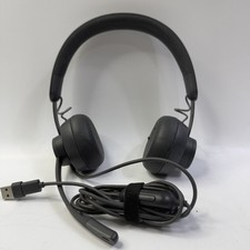 Logitech Zone Black Bluetooth Headband Ear-Pad Wireless Headphones