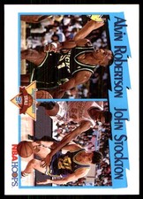 Alvin Robertson / John Stockton LL 1991-92 Hoops #310 NBA READ FREE SHIPPING