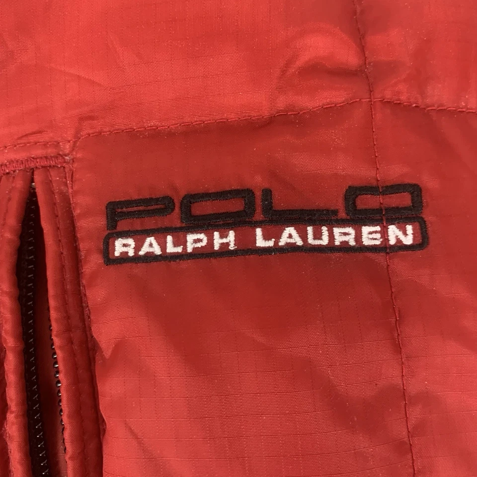 Polo Ralph Lauren Snowsuit Size 9m Down Filled One Piece Hooded Winter Full Zip - Image 2 of 4