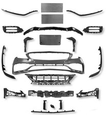 Mercedes C Class W205 AMG C63 Style 20 14-21 Complete Front Bumper Assembly