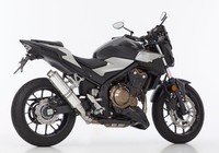 Hurric Supersport Slip On ErsatzdäMpfer (2-1) FüR Honda CB500 Hornet Bj. 24-26