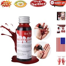 Realistic Dark Fake Blood for Halloween SFX Makeup