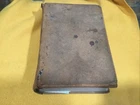 1854 Confederate John M Dean Died Shiloh Family Bible Spartanburg South Carolina