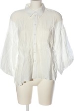 ZARA Camicia blusa Donna Camicetta a blusa Taglia IT 42 bianco stile casual