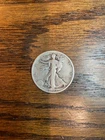 1923-S Walking Liberty Silver Half Dollar 50c (F-VF)