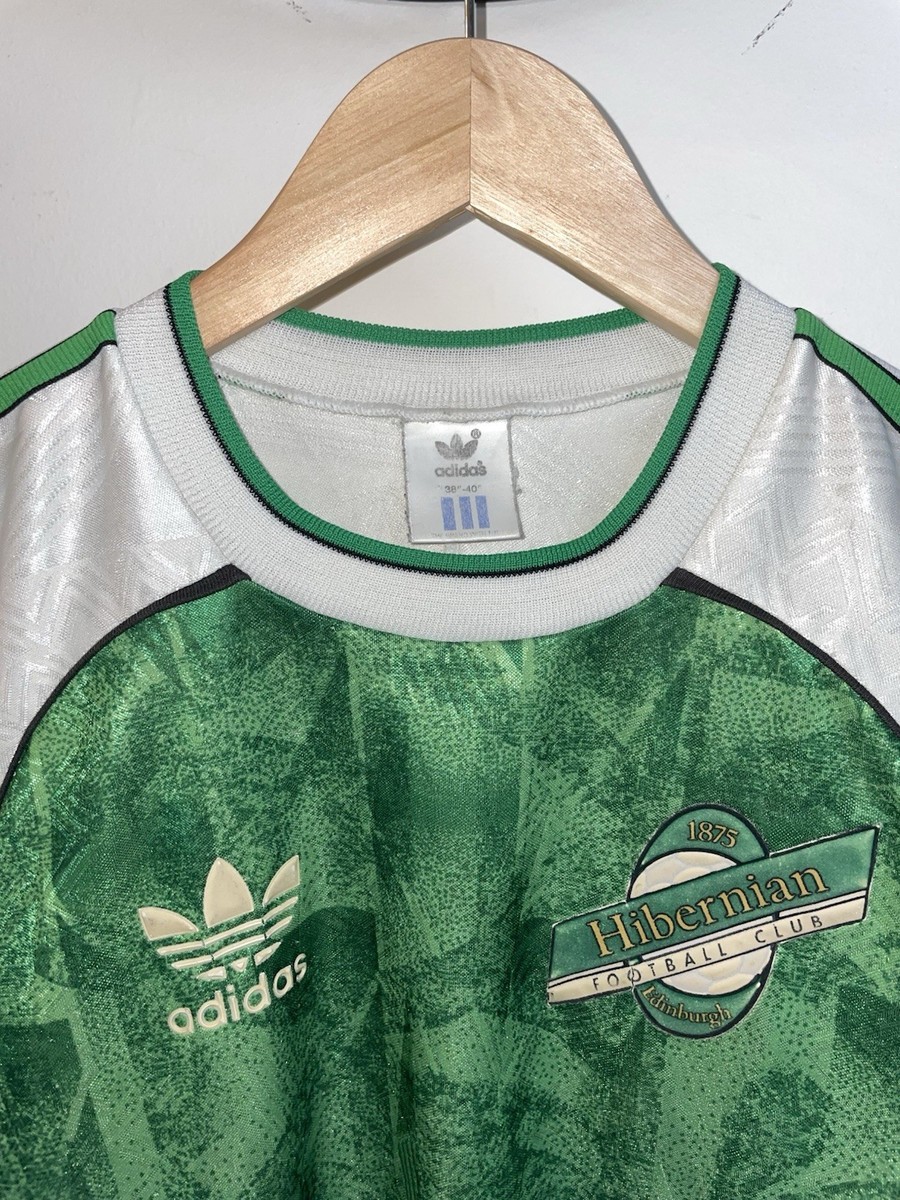 Hibernian Hibs Original Home Shirt 1991-1992 Size 38/40 UK