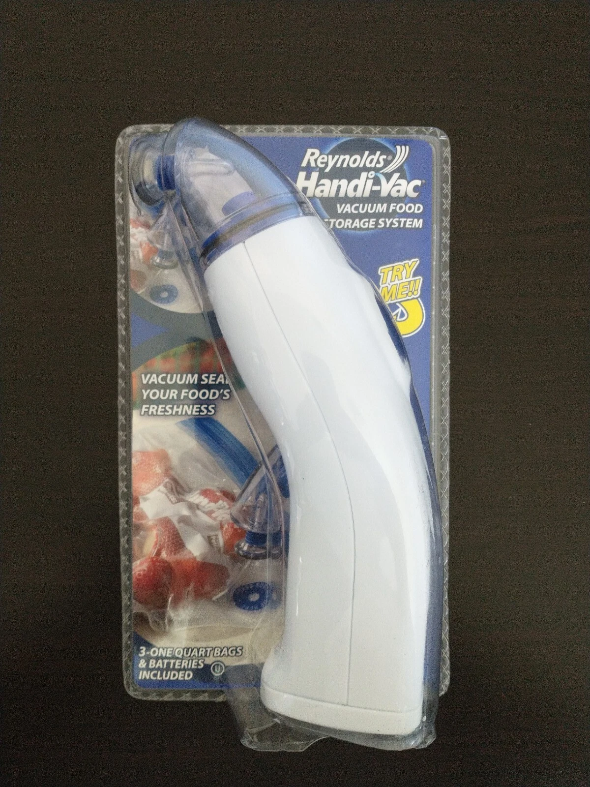 Reynolds Handi-Vac Vacuum Food Storage System SEALED NEW