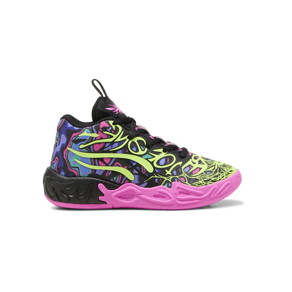 Баскетбольные кроссовки Puma Mb.04 Heem для маленьких мальчиков, черные кроссовки, спортивная обувь 31073001