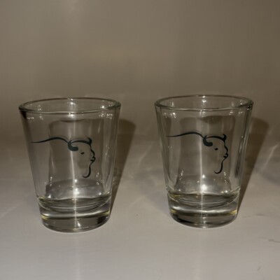 Buffalo Trace Hunter Green Shot GLASS - SET OF 2