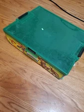 Skylanders Swap Force Activision Green Figure Stackable Storage Box Case