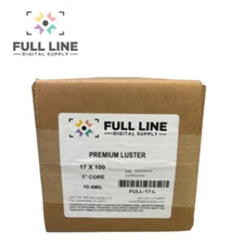 Premium LUSTER Photo Paper 10.4 mil or 260 gms- 17"x100' Roll US SELLER