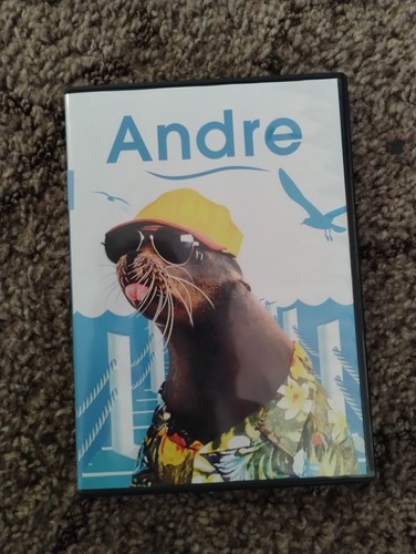 DVD..."Andre" 1994 Funny Comedy Family Film Seal True Story Tina