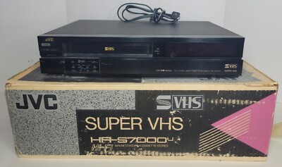 JVC HR-S7000U Super VHS 4-Head Hi-Fi VCR Player Recorder JVC HR-S7000U Super VHS 4-Head Hi-Fi VCR Player Recorder