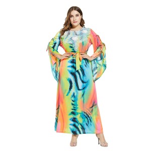 colourful maxi dress