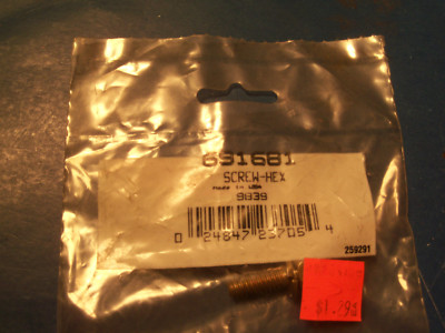 #ad NEW BRIGGS SCREW 691681 OEM FREE SHIPPING B145 $7.15