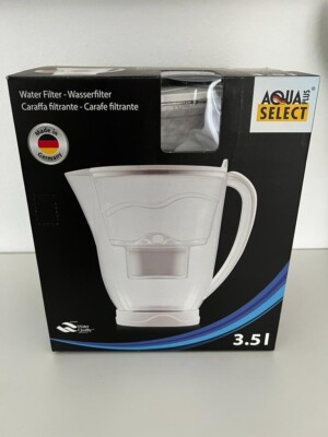 Aqua Select Plus Wasserfilter Whale inkl. Multimax Patrone weiß LCD-Anzeige NEU 