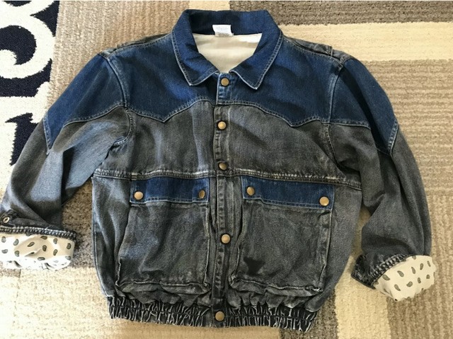 marty mcfly guess denim jacket