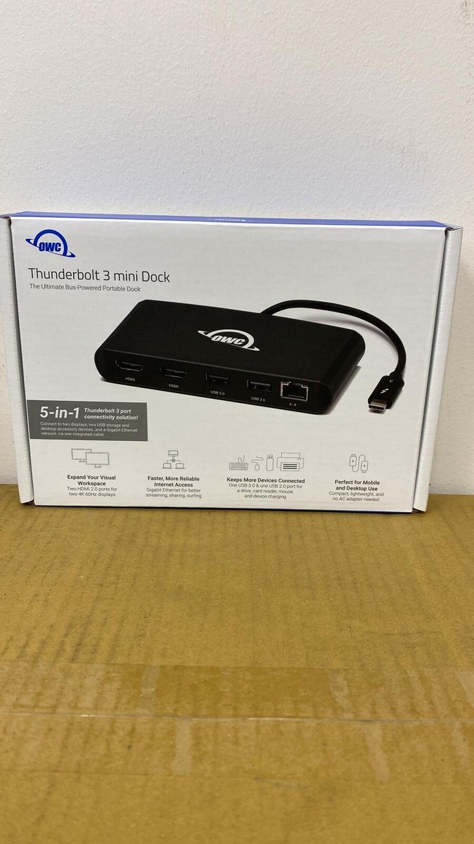 OWN Mini Dock 5 in 1 thunderbolt 3 docking station | eBay