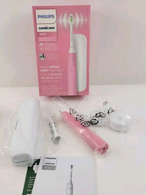 Philips Sonicare 4900 Power Toothbrush Rechargeable Electric - Pink