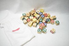 Melissa  Doug Wooden Blocks Letters  Numbers