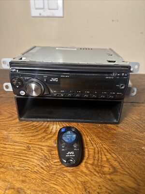JVC KD-R210 Radio Detachable Stereo Faceplate AUX Bundle w/ Remote & Mount